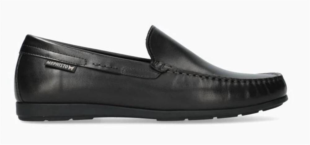 NEW MEPHISTO men's algoras shoes in black smooth